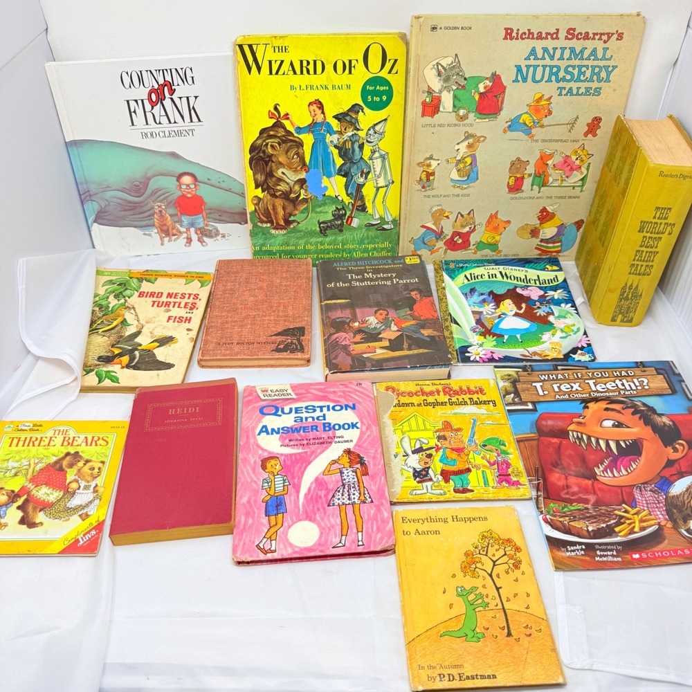 Lot of 14 Vtg Childrens Books